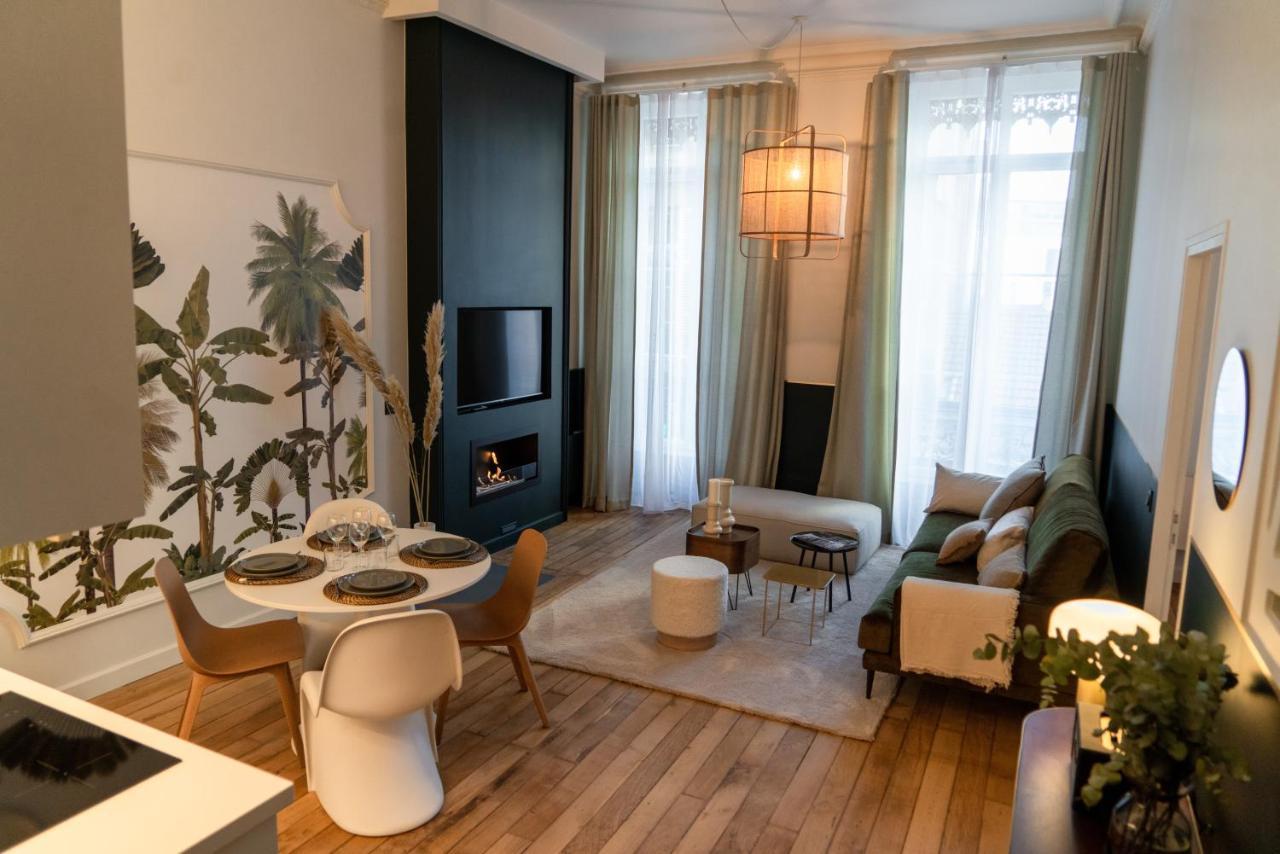 Beige Hospitalite - Coco - Hypercentre-2Chambres-Parking-Zen سانت إتيان المظهر الخارجي الصورة