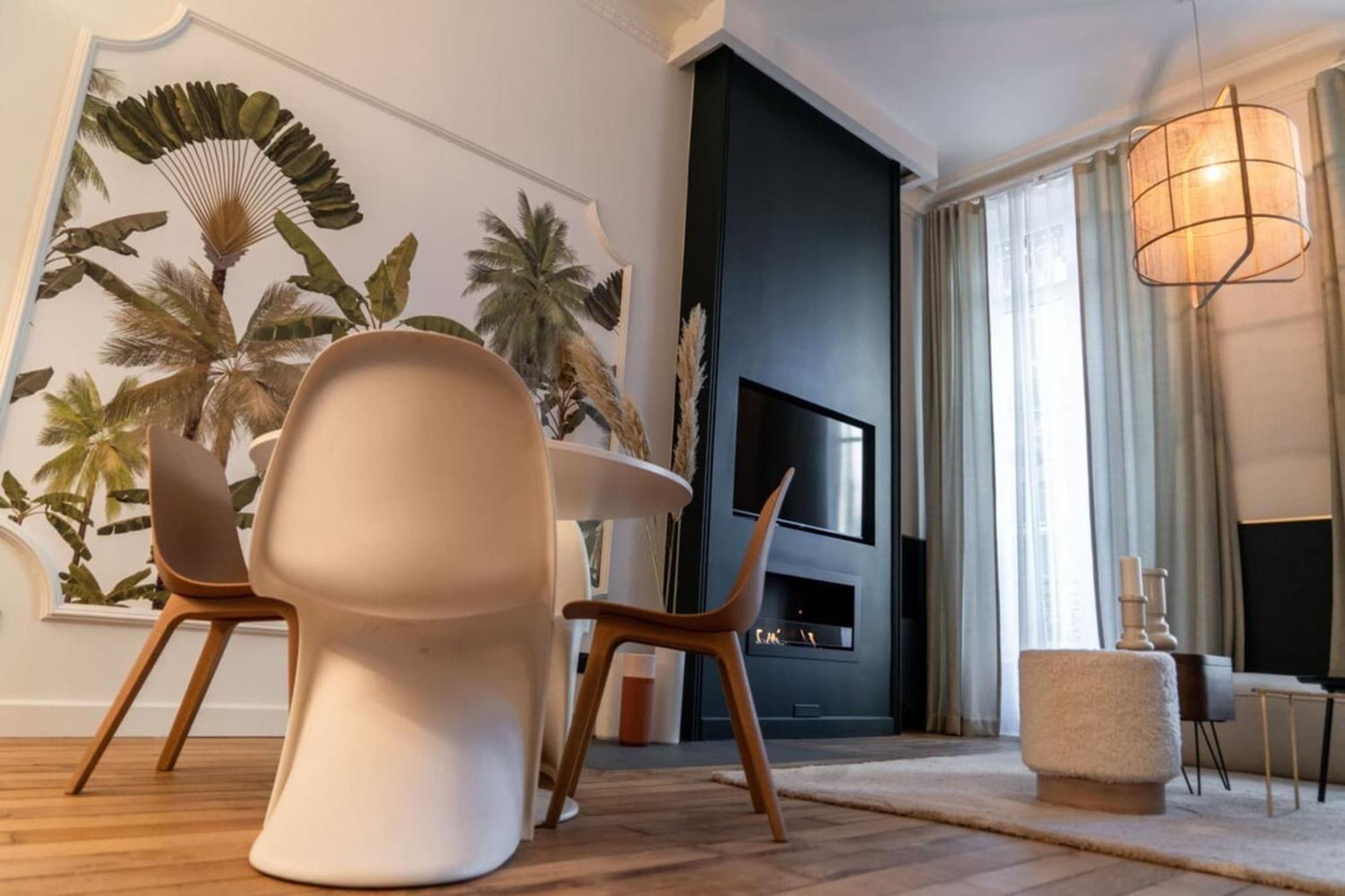Beige Hospitalite - Coco - Hypercentre-2Chambres-Parking-Zen سانت إتيان المظهر الخارجي الصورة